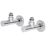 Комплект кранов Thermo Alliance Standart 1/2" хром